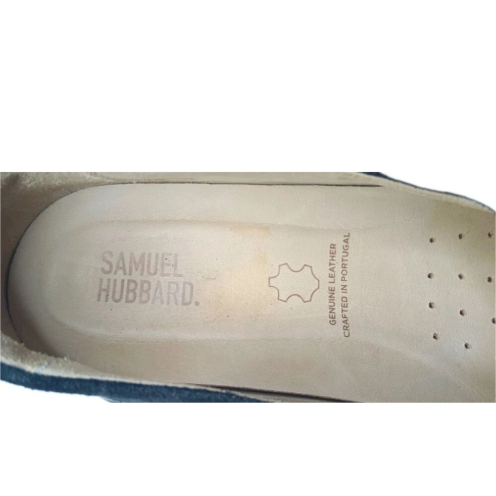 Samuel Hubbard Tailored Traveler Black Croc Suede Shoes Women Size 9.5 MSRP $264 - Picture 9 of 10
